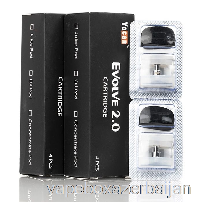 Vape Baku YoCan Evolve 2.0 Refillable Replacement Pods Concentrate Pods